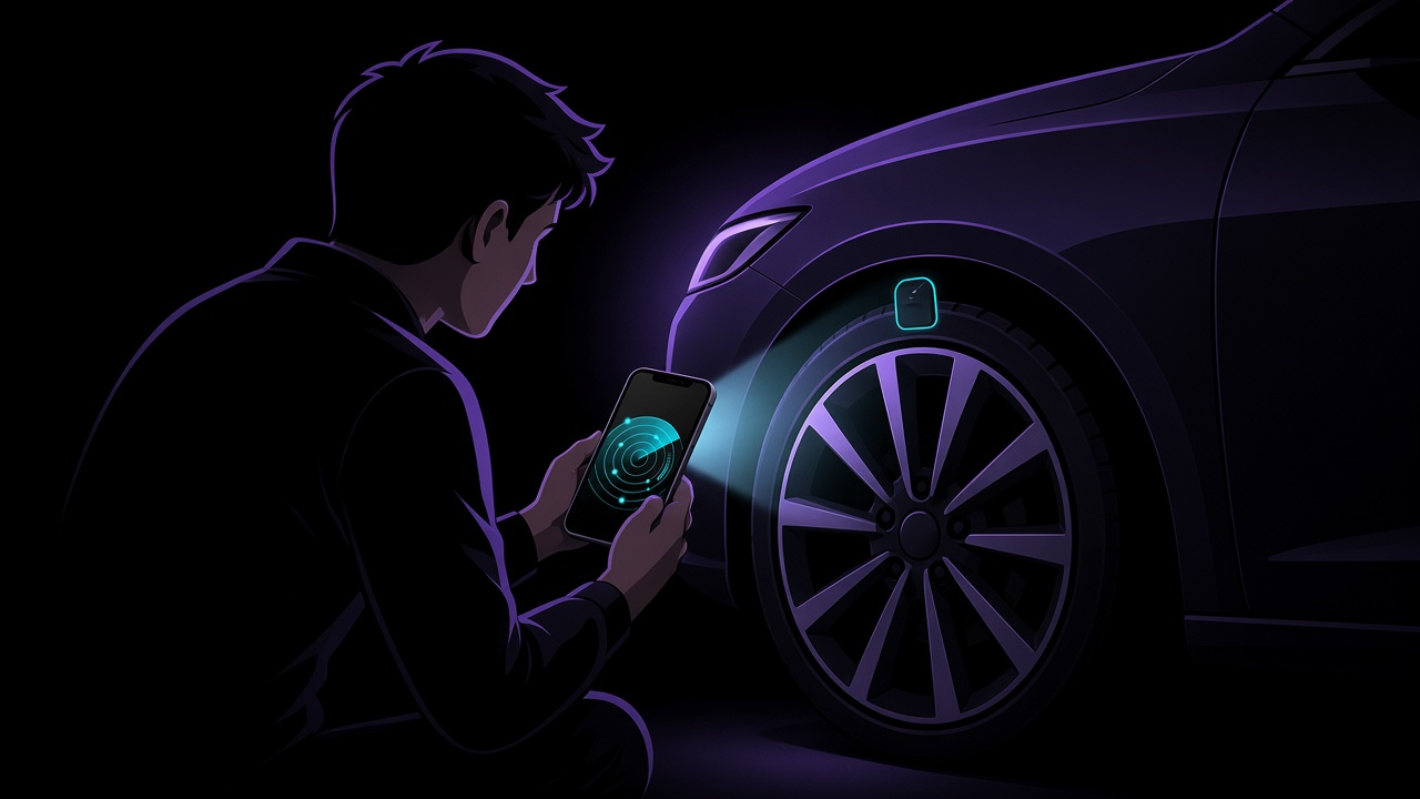Cómo revisar tu coche en busca de un rastreador oculto (y lo que un escaneo Bluetooth no puede ver)